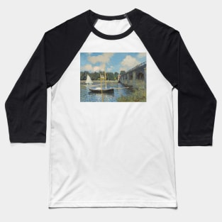 The Bridge at Argenteuil by Claude Monet Baseball T-Shirt